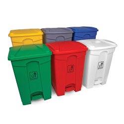 45ltr Polypropylene Pedal Bin Group