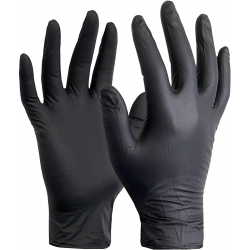 Nitrile Powerfree Disposable Gloves - Black