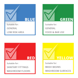 Colour Coding Chart - Washroom