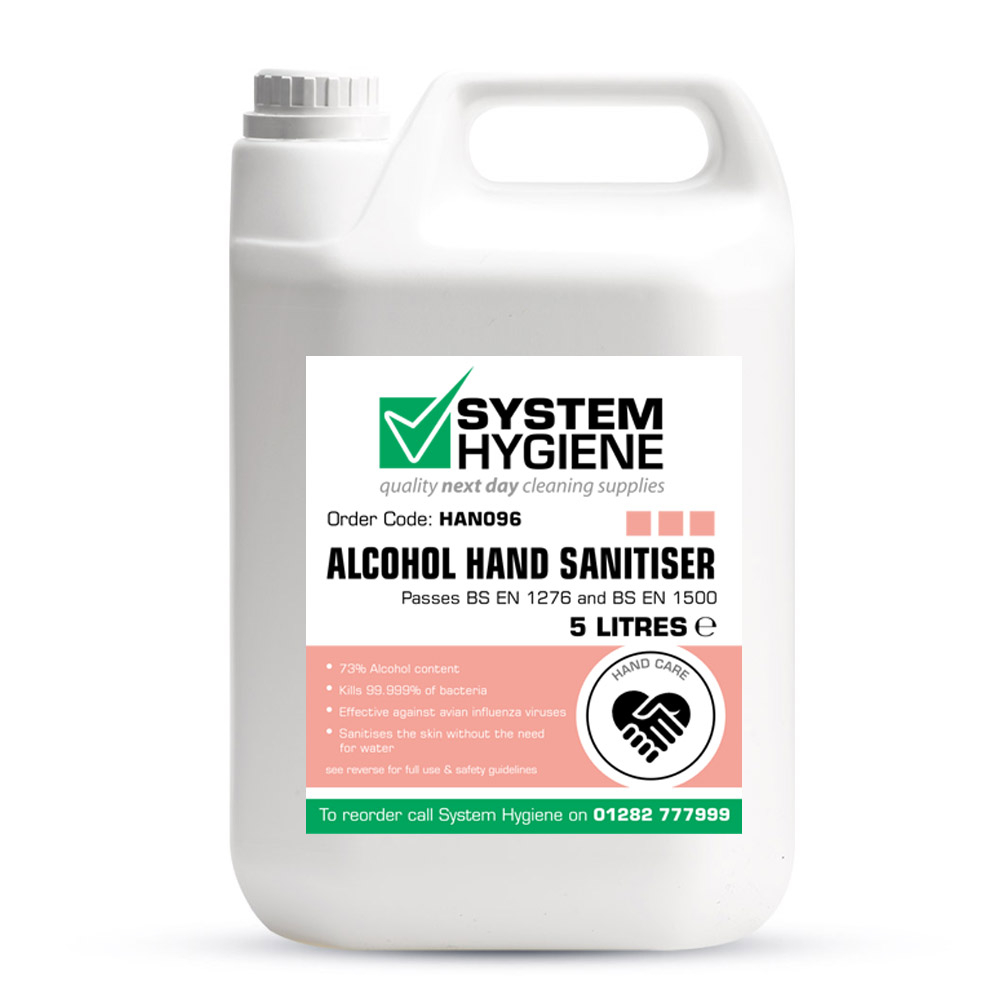 System Hygiene Alcohol Hand Sanitiser - 5ltr