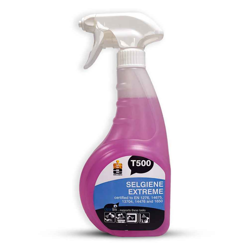 Selden (T500) Selgiene Extreme Bactericidal & Virucidal Cleaner - 750ml