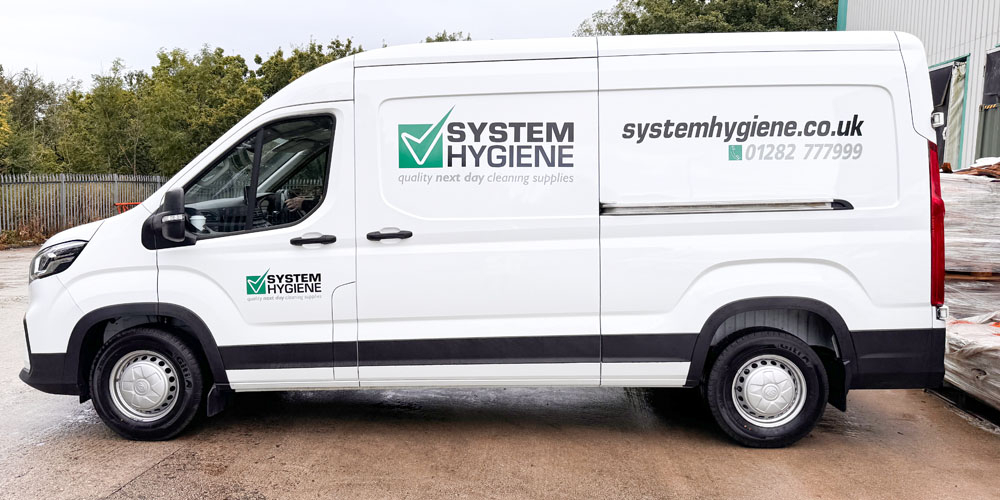 New White System Hygiene Delivery Van 