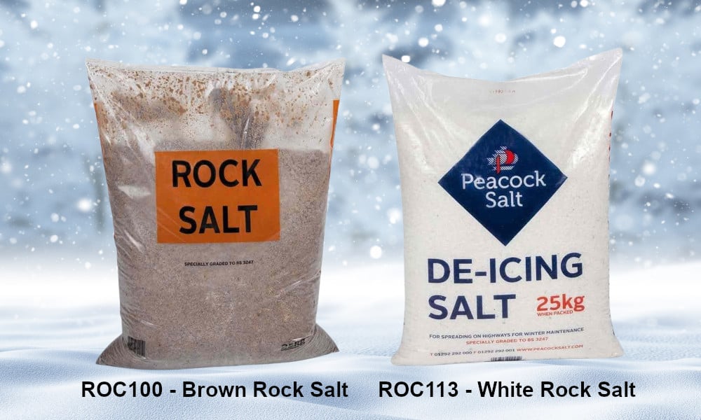 Rock Salt - Effective Ice Control